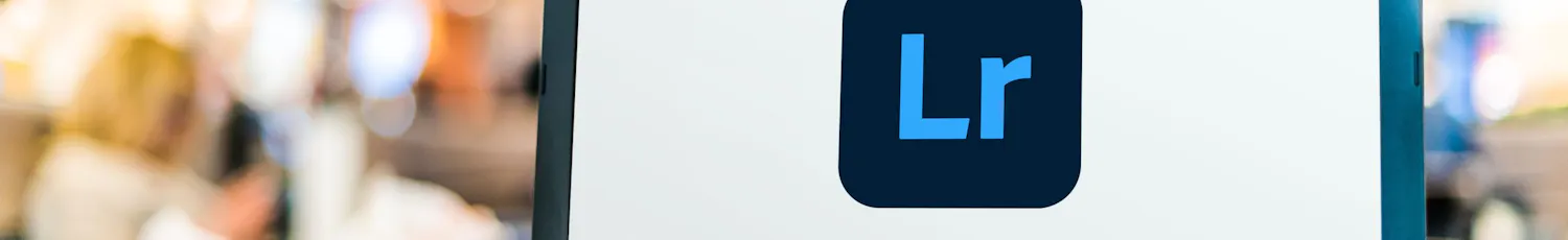 Lightroom på datamaskinen.